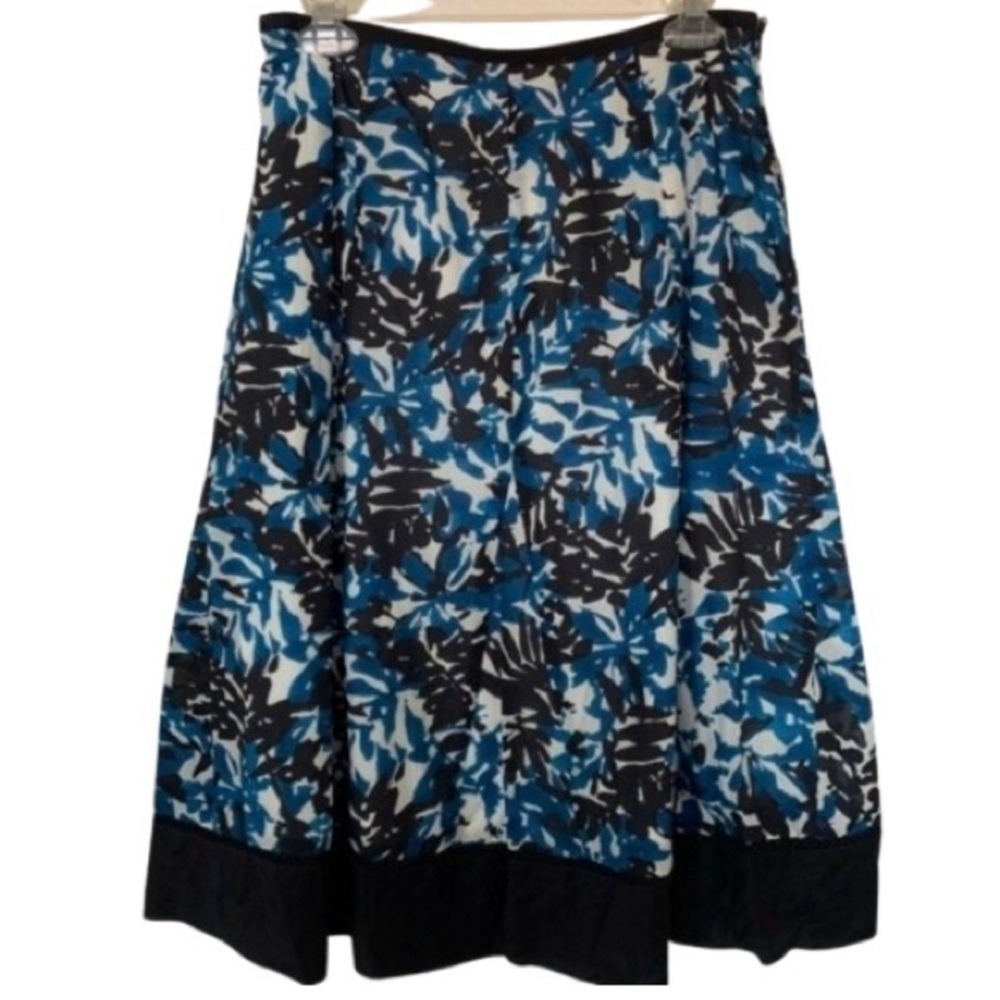Charter Club Women's Skirt NWT 6 Palm Beach Blue White MSRP: $89